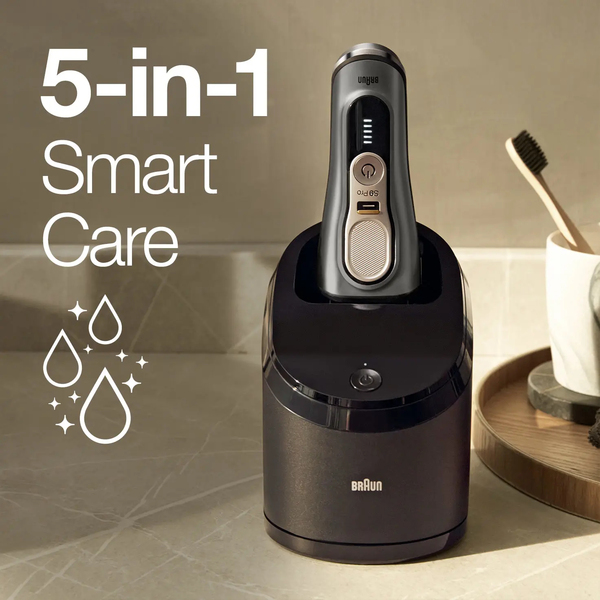 Braun Series 9 Pro 9485cc - Folienschaber - 0,05 mm - Schwarz - Silber - LED - Akku