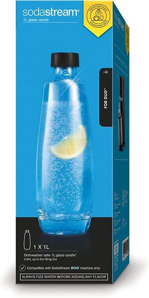 Sodastream DUO -lasipullo, 1 l