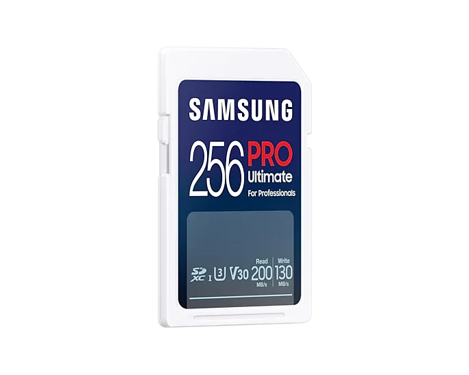 Samsung PRO Ultimate 256 GB SDXC UHS-I U3 V30 A2 kort + kortl&auml;sare