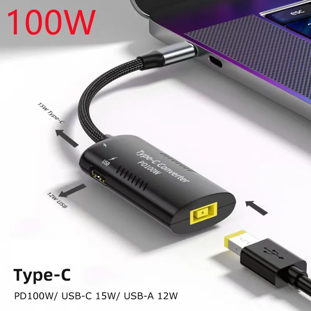 USB-C TO SLIM TIP ADAPTER 100W