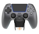 DELTACO GAMING Wireless Metallic Spray-Painted PS5 Controller with charging dock