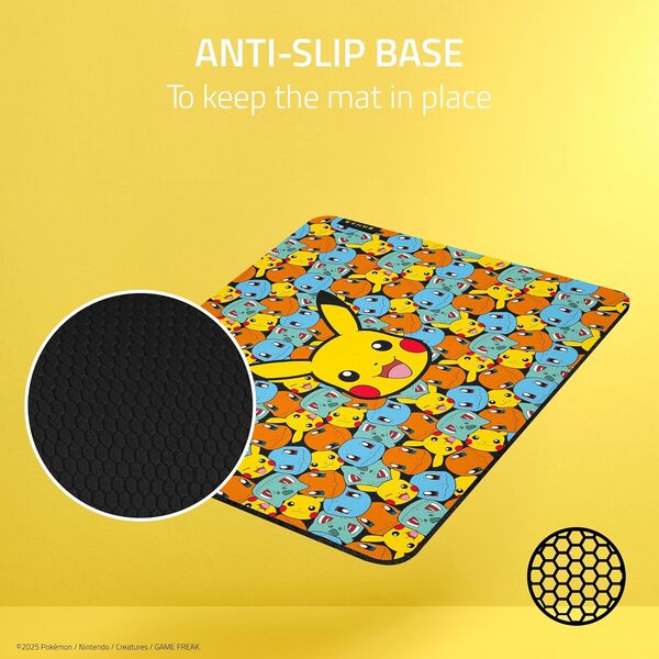 Razer Gigantus V2 M Pok&eacute;mon Starters Edition Gaming Mousepad, 360x275 mm, Multicolour