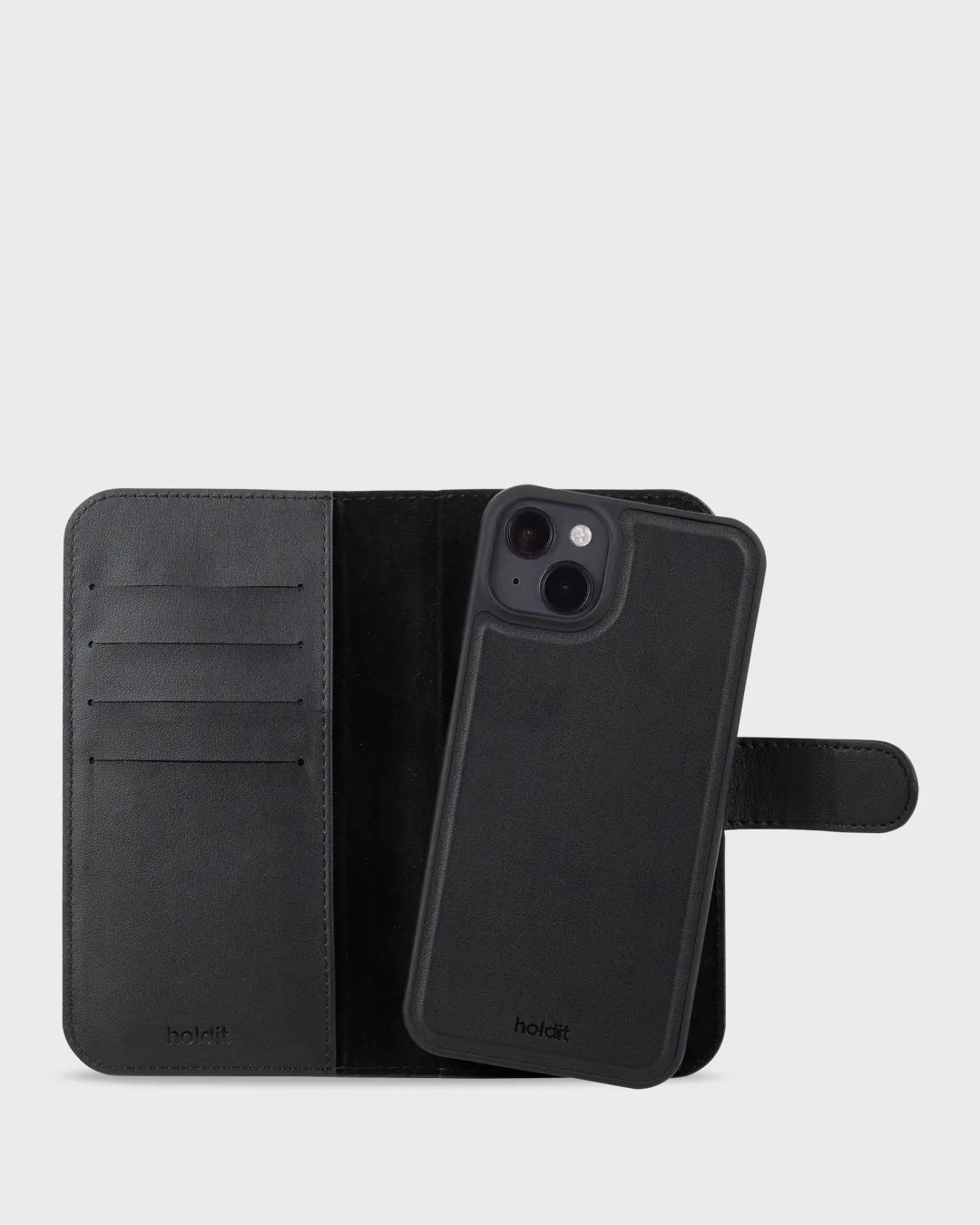 Holdit Magnet Wallet Iphone 15 PLUS Black