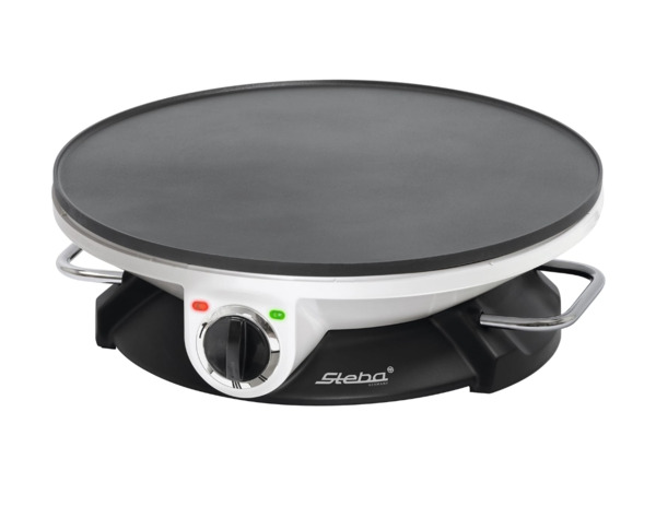 Steba CR 32 Crepe Maker, 1200 W, White/Black