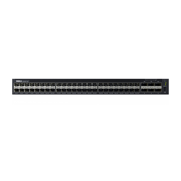 Dell Networking S4048-ON - Kytkin - L3 - Hallinnoitu - 48 x 10 Gigabit SFP+ + 6 x 40 Gigabit QSFP+ - r&auml;kkiin asennettava