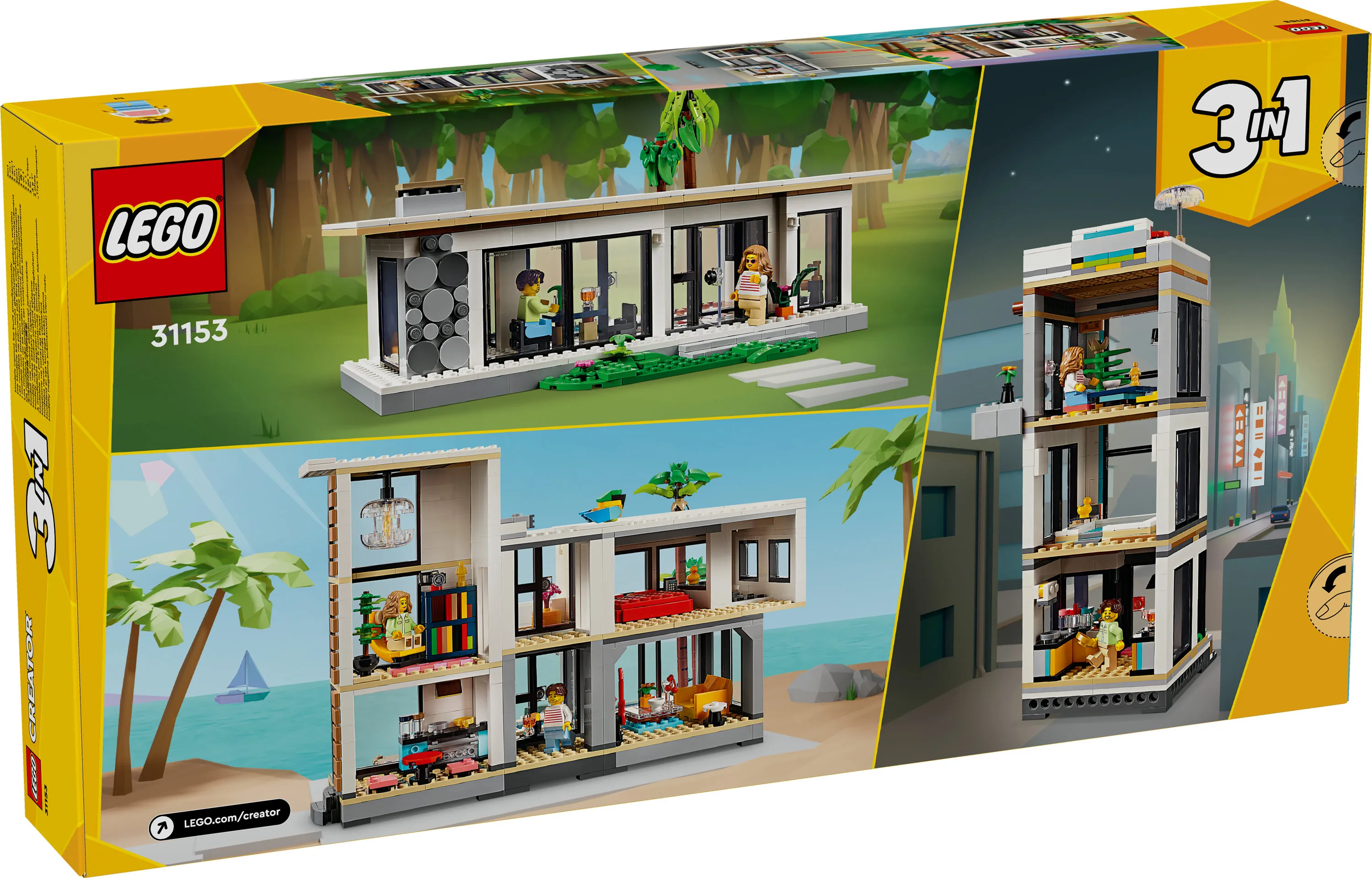 LEGO Creator 3in1 Modern House 31153