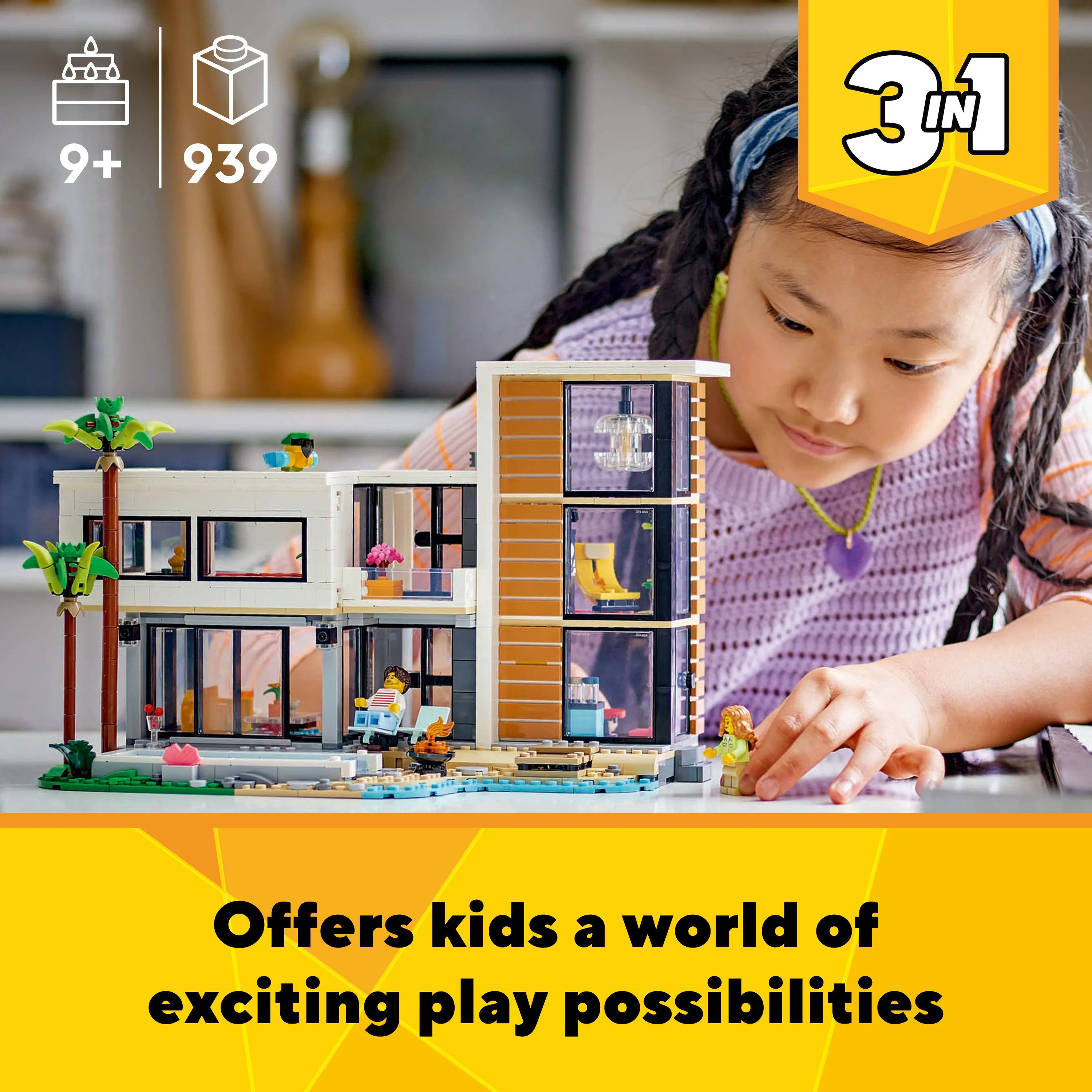 LEGO Creator 3in1 Modern House 31153