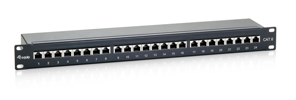 PatchPanel Cat.6 24 Port equip