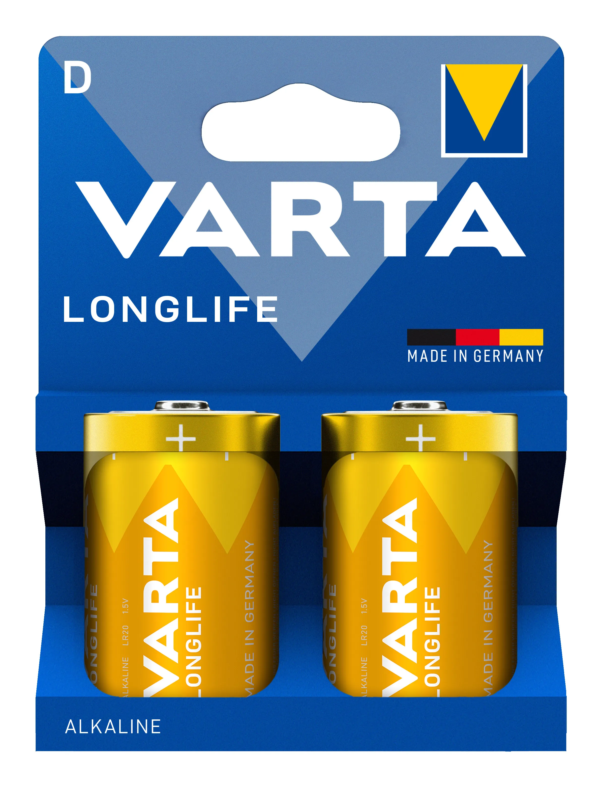 VARTA Longlife D (LR20) - Alkaline battery