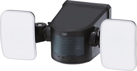 GP SafeGuard RF1.2+ Cordless LED Sensor Light, 360 lm, IP55, Battery Powered