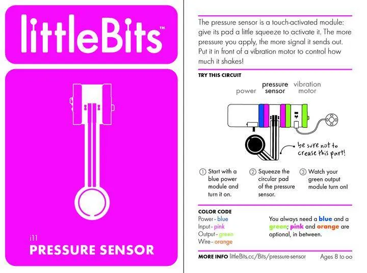 littleBits Pressure Sensor