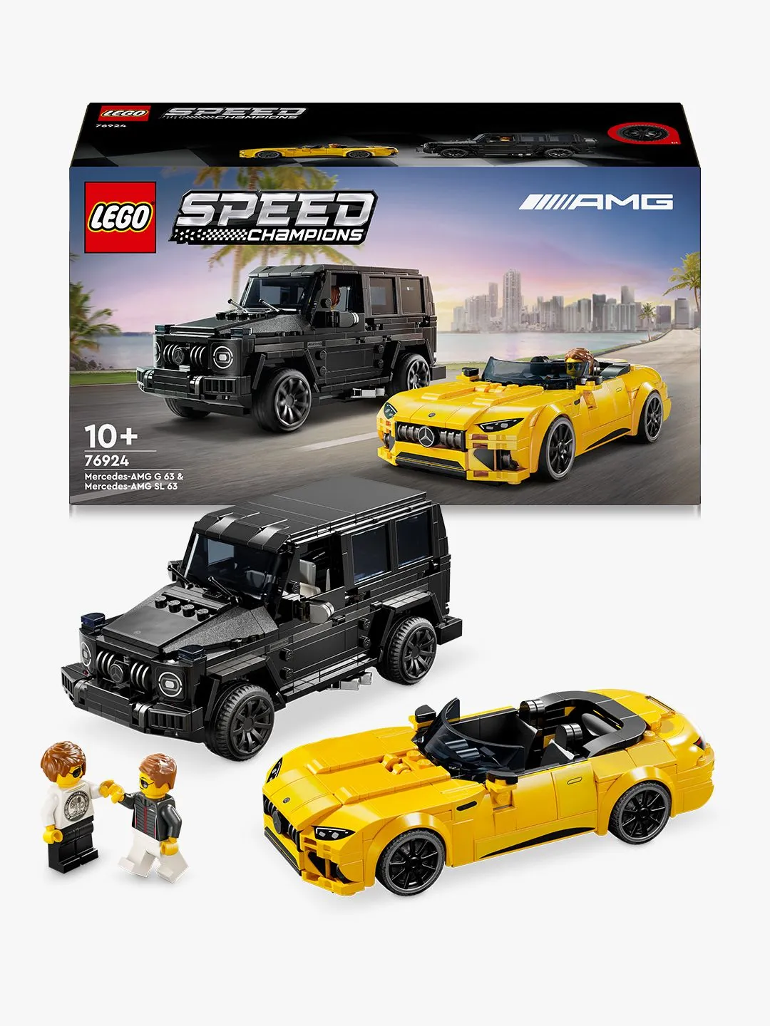 LEGO Speed Champions Mercedes-AMG G 63 ja Mercedes-AMG SL 63 76924