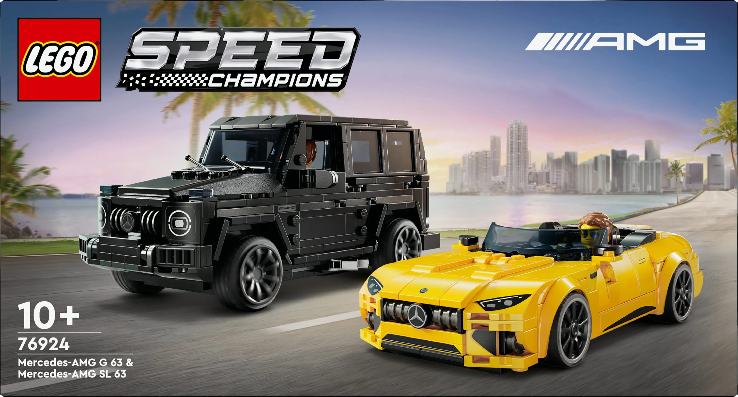 LEGO Speed Champions Mercedes-AMG G 63 ja Mercedes-AMG SL 63 76924