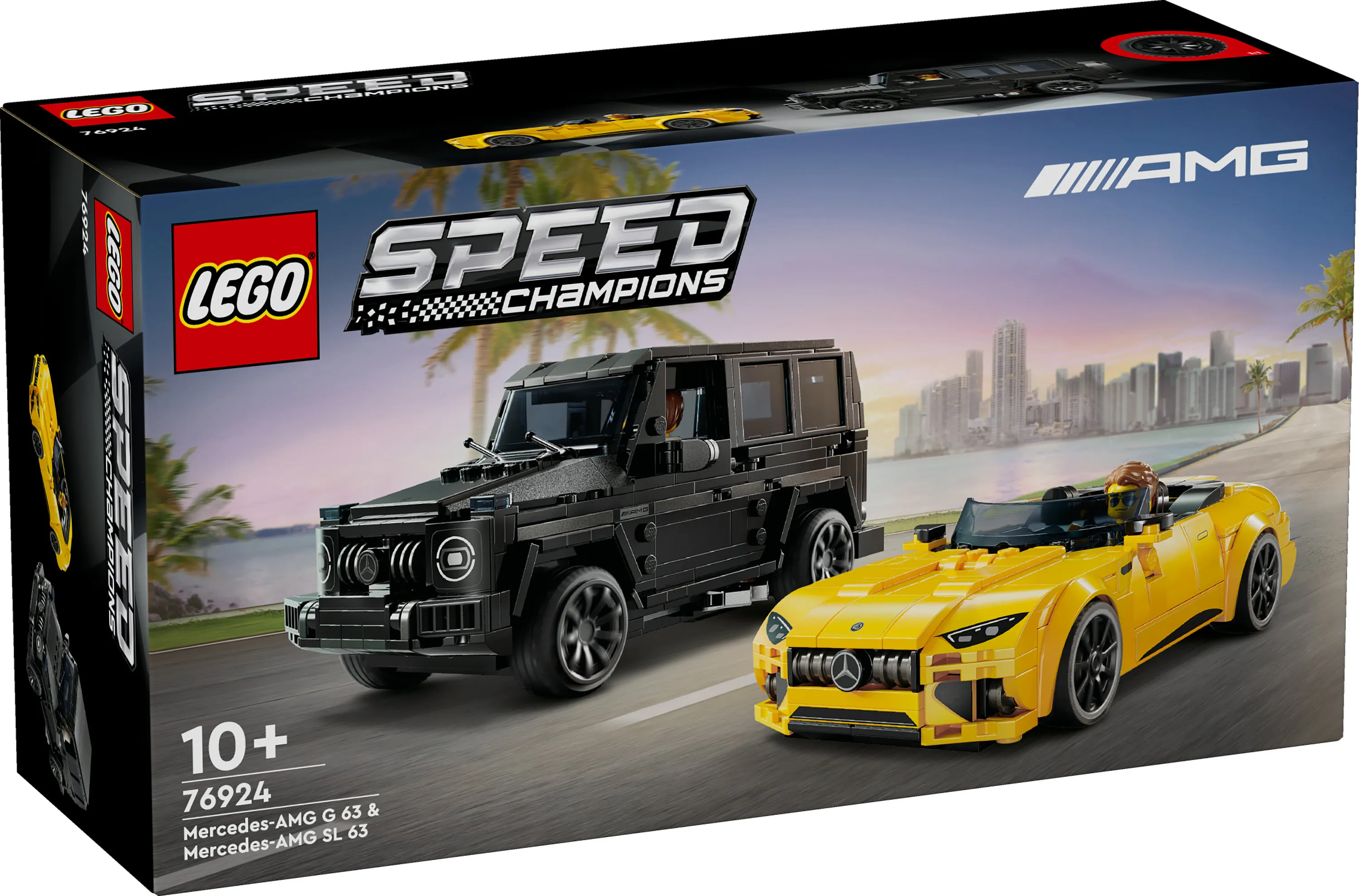 LEGO Speed Champions Mercedes-AMG G 63 ja Mercedes-AMG SL 63 76924