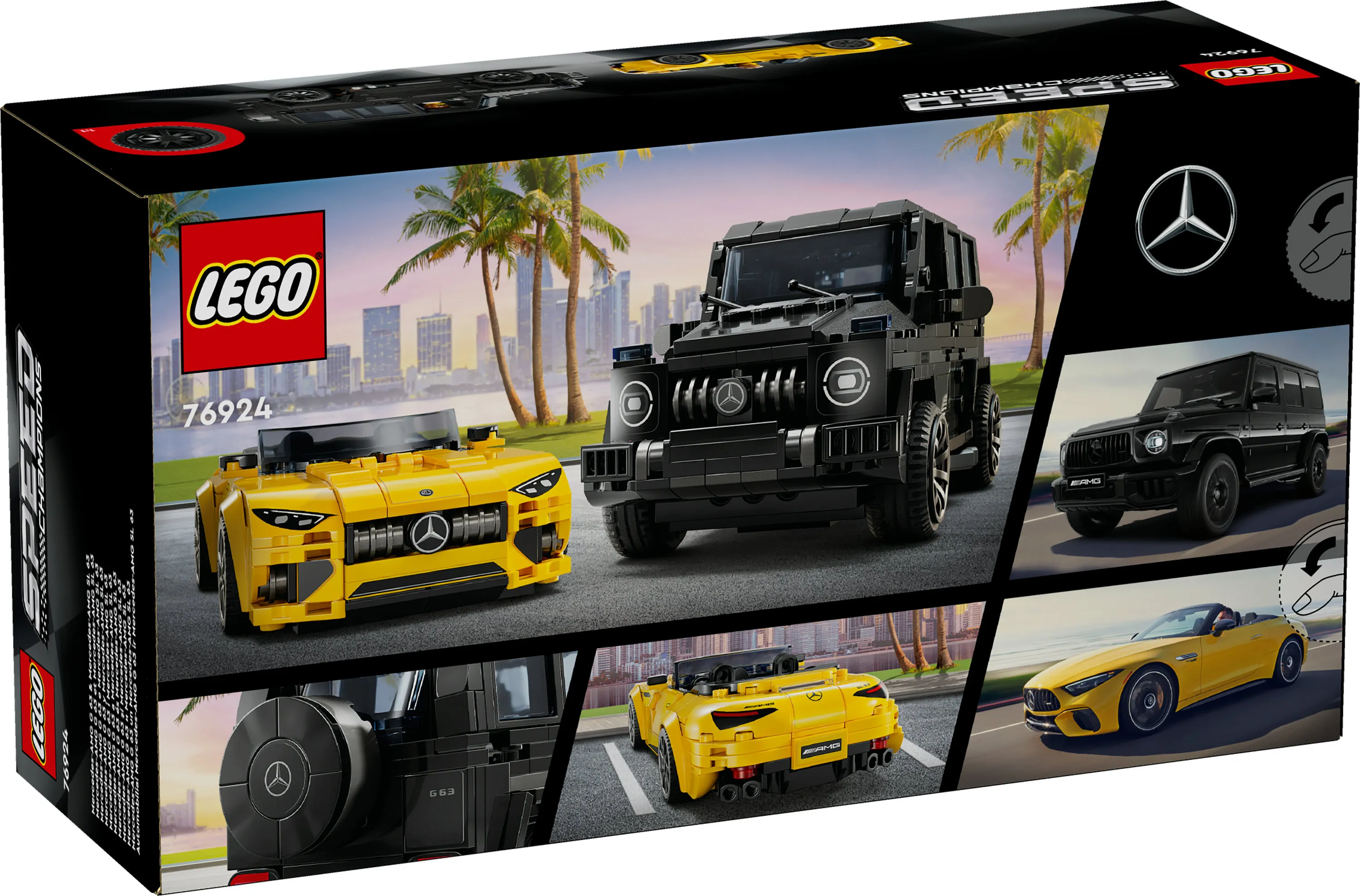 LEGO Speed Champions Mercedes-AMG G 63 ja Mercedes-AMG SL 63 76924