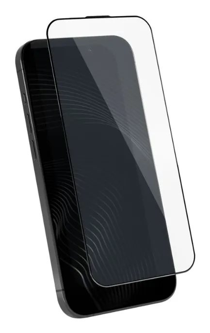 Epico UNUM SapphireShield 3D iPhone 16 med installationsram - sk&auml;rmskydd