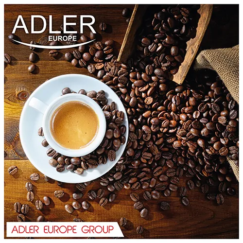 Adler AD 4404cr Combi Coffee Maker, 1.6L, Copper/Bronze and Black