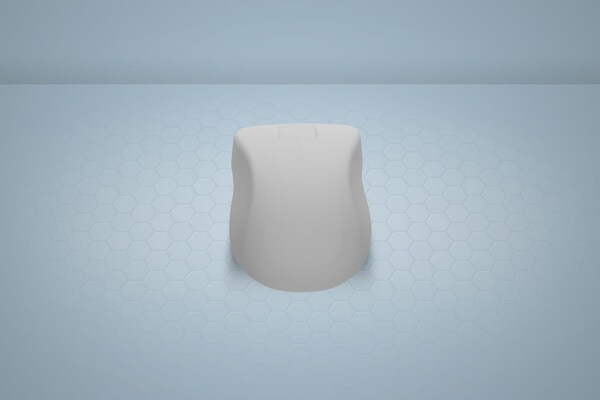 CHERRY AK-PMH21OS-FUS-W Wireless Ergonomic Mouse, White