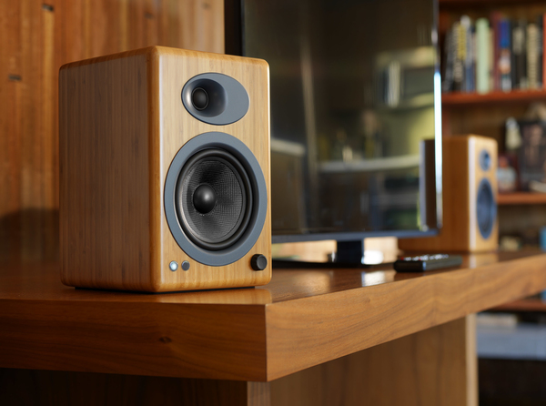 Powered Bookshelf Speakers A5+