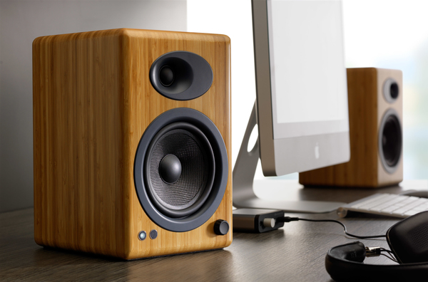 Powered Bookshelf Speakers A5+