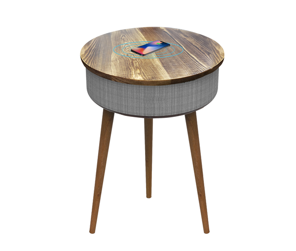 Blaupunkt BLP 0540 Table speaker 10W wireless charge wood