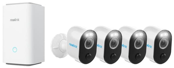 Reolink Home Hub + 4x Argus 3 Pro 2K -Wifi Kamera