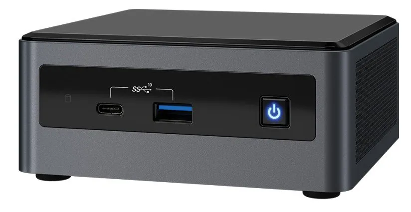 Intel NUC 10 Kit NUC10i5FNK Core i5, Wifi 6 AX200, No codec, EU cord