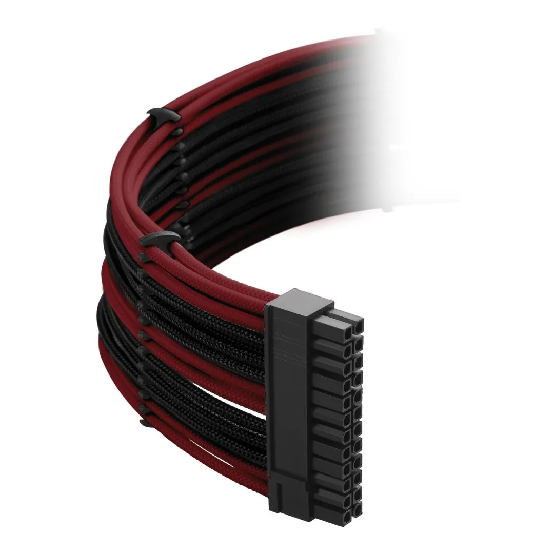 CableMod Classic ModMesh RT-Series Cable Kit ASUS ROG / Seasonic - black/blood red