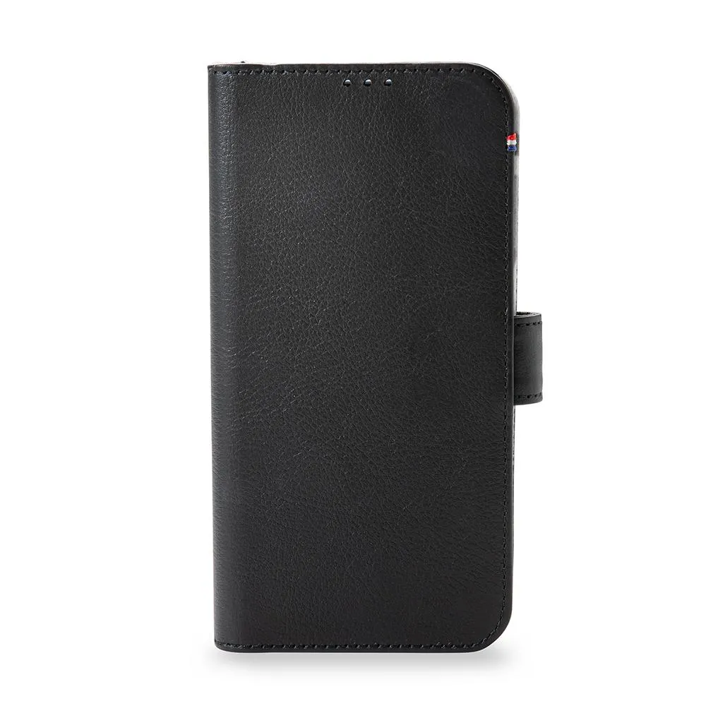 Decoded Leather Detachable, iPhone 13 Pro - Wallet Case, Black