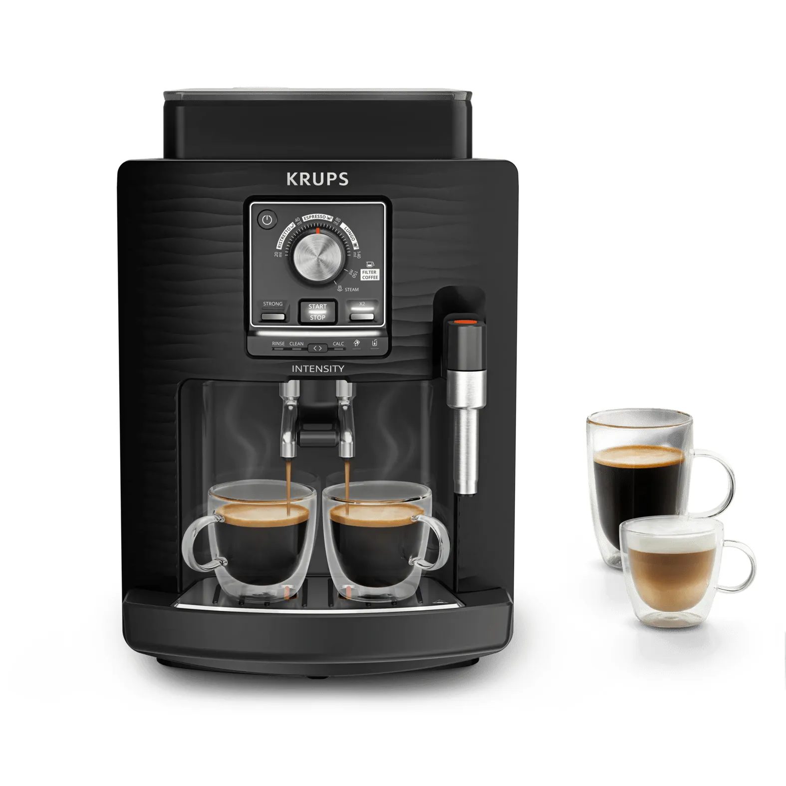 Krups EA5008 Intensity Fully Automatic Espresso Machine, Black