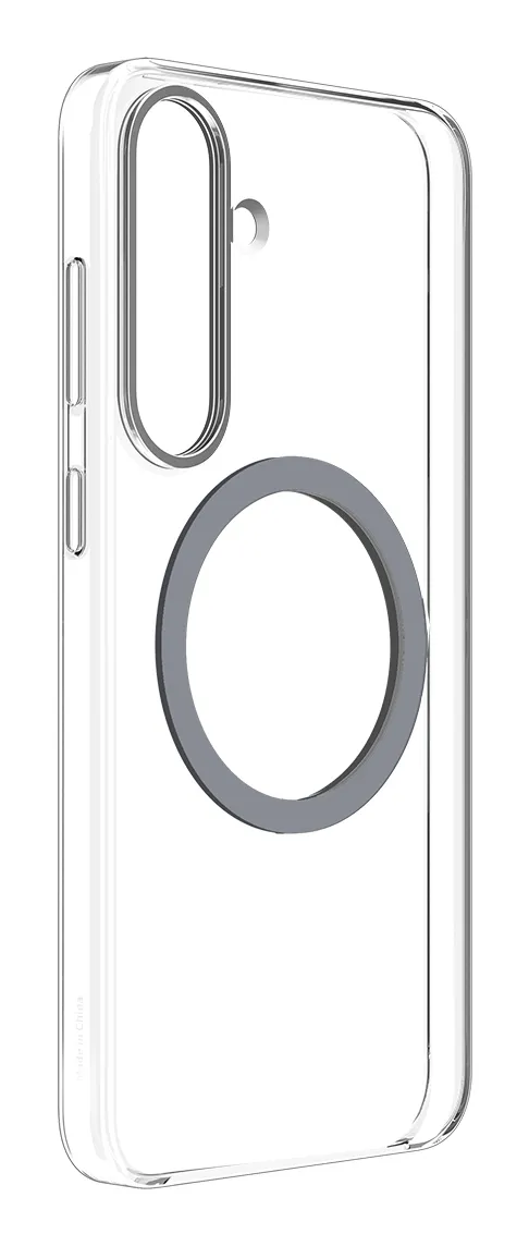 Samsung Galaxy S25+ Clear Magnet Case -suojakuori, Läpinäkyvä