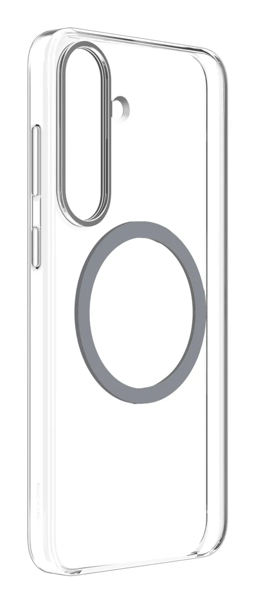 Samsung Galaxy S25+ Clear Magnet Case -suojakuori, Läpinäkyvä
