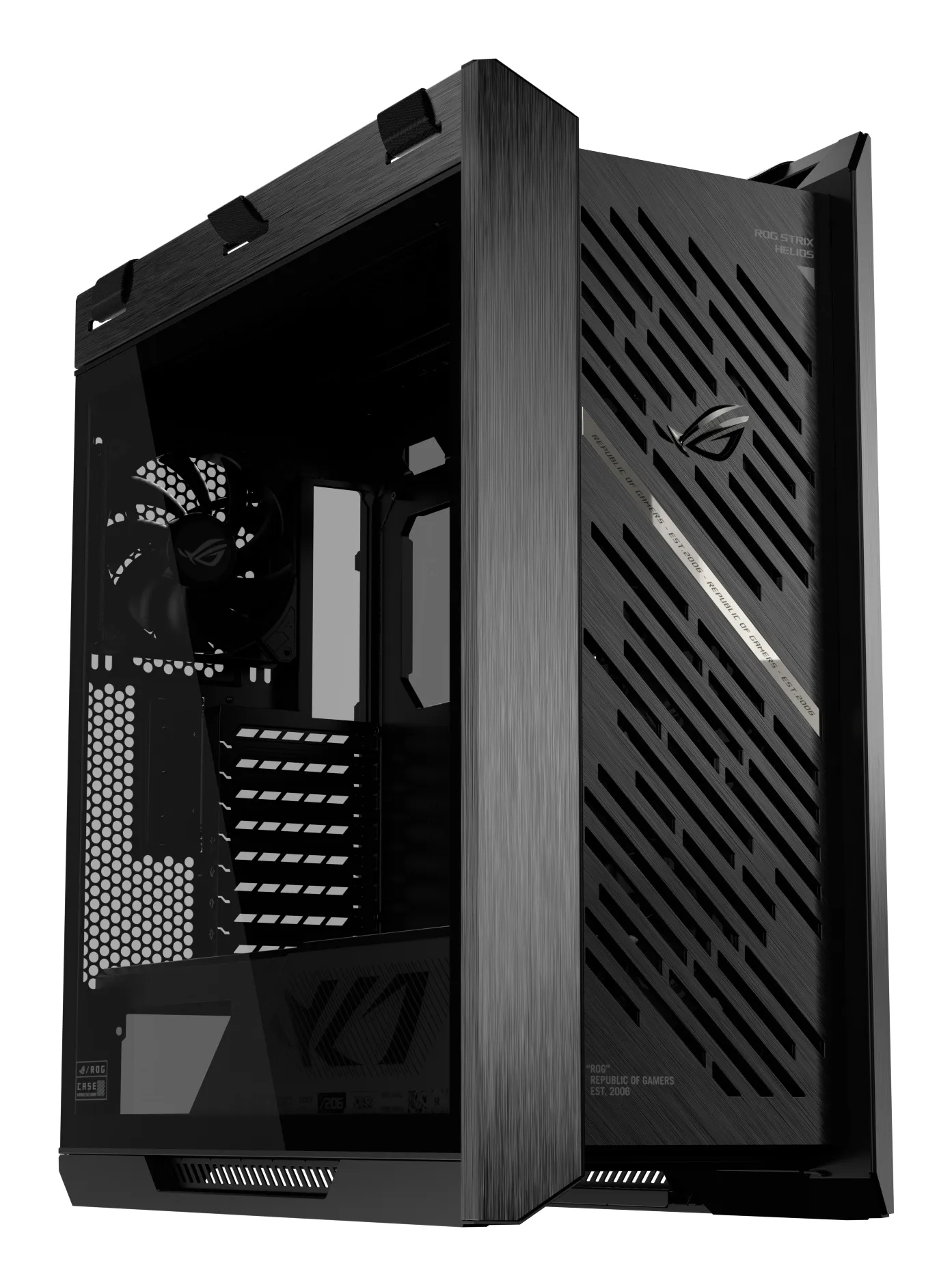 ASUS ROG Strix Helios II GX601S Midi-Tower Case with window, Black ASUS ROG Strix Helios II GX601S Midi-Tower Case with window, Black