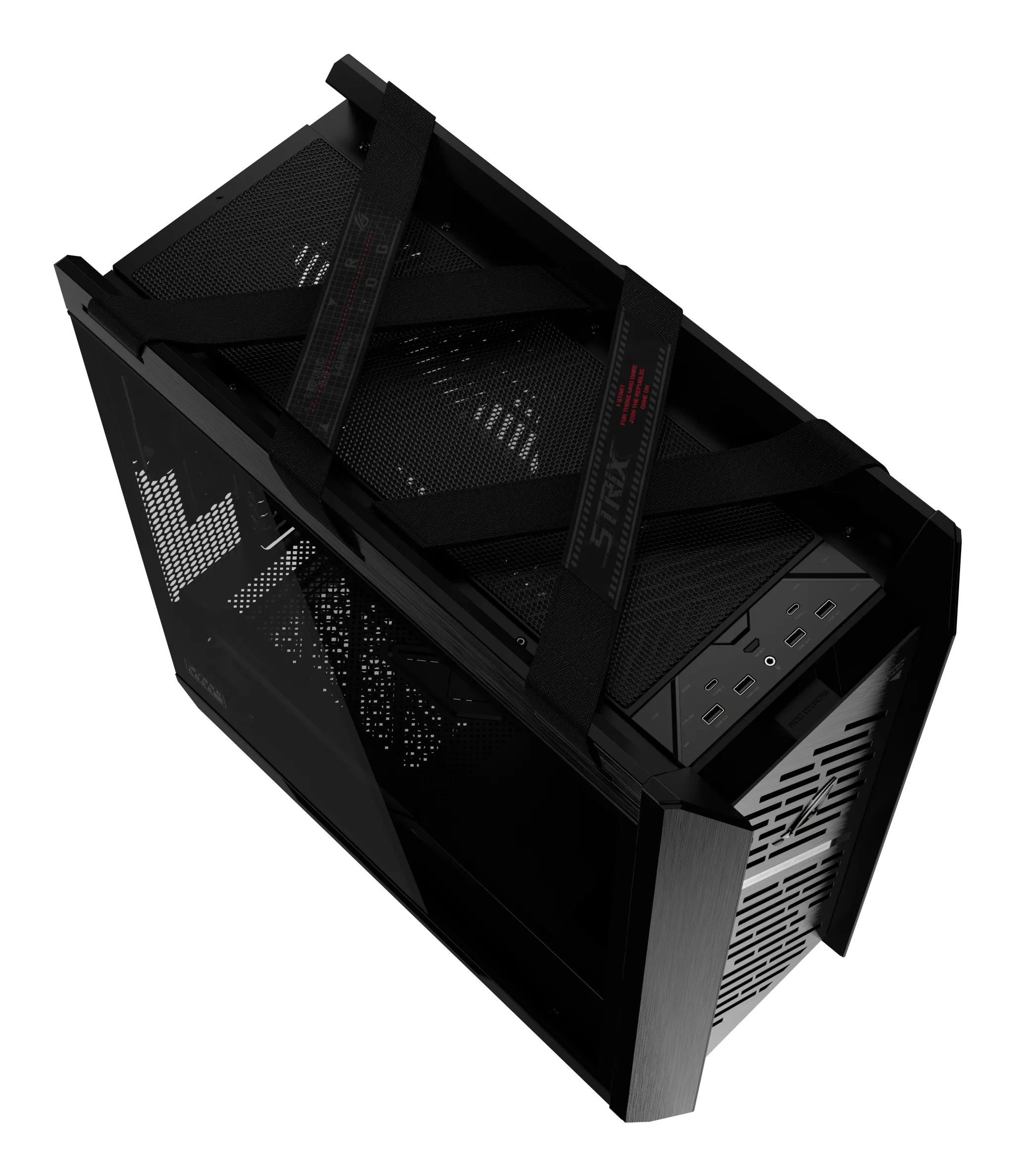 ASUS ROG Strix Helios II GX601S Midi-Tower Case with window, Black ASUS ROG Strix Helios II GX601S Midi-Tower Case with window, Black