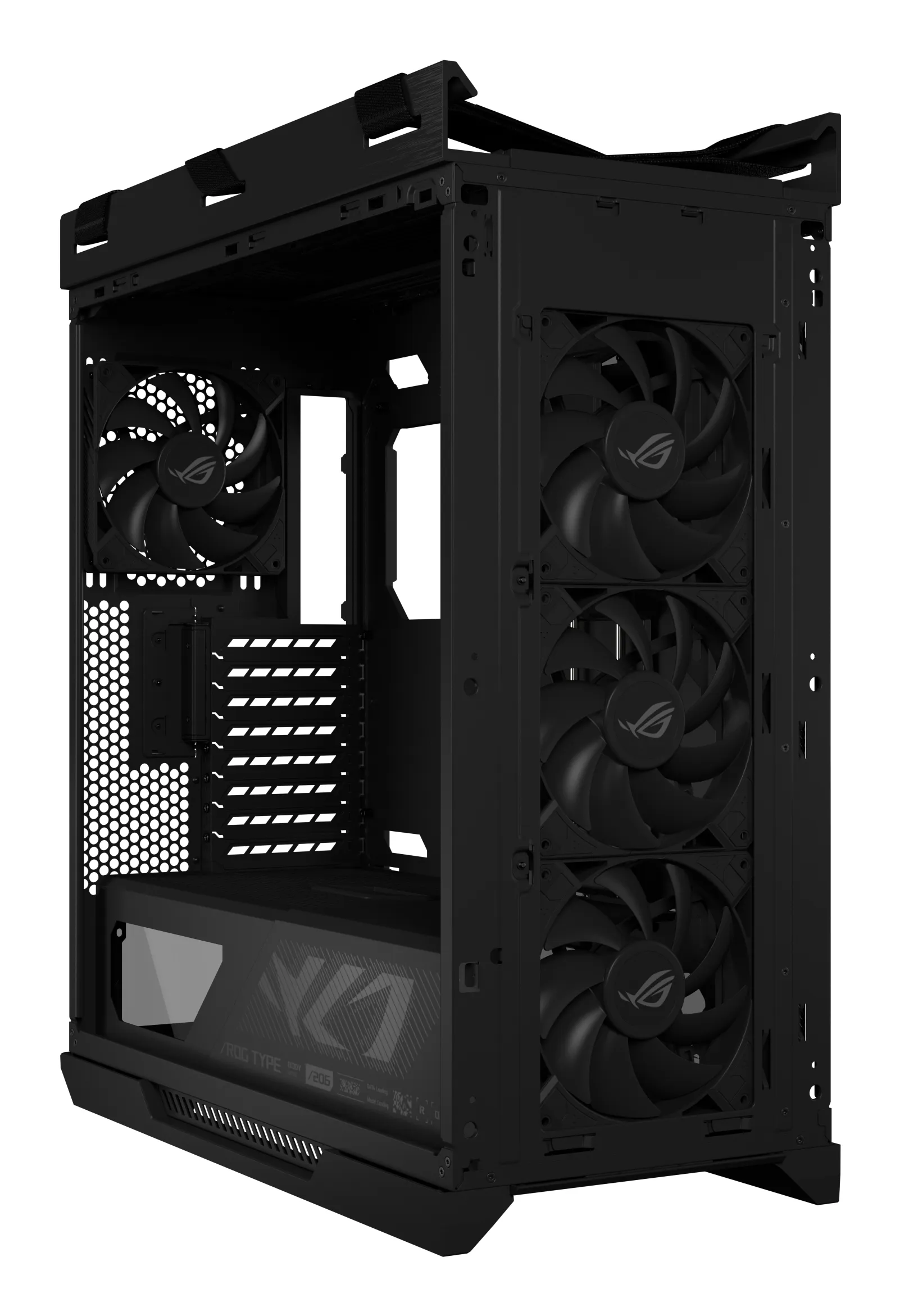 ASUS ROG Strix Helios II GX601S Midi-Tower Case with window, Black ASUS ROG Strix Helios II GX601S Midi-Tower Case with window, Black
