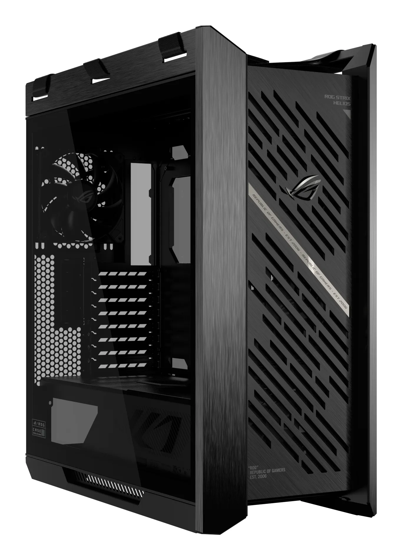 ASUS ROG Strix Helios II GX601S Midi-Tower Case with window, Black ASUS ROG Strix Helios II GX601S Midi-Tower Case with window, Black