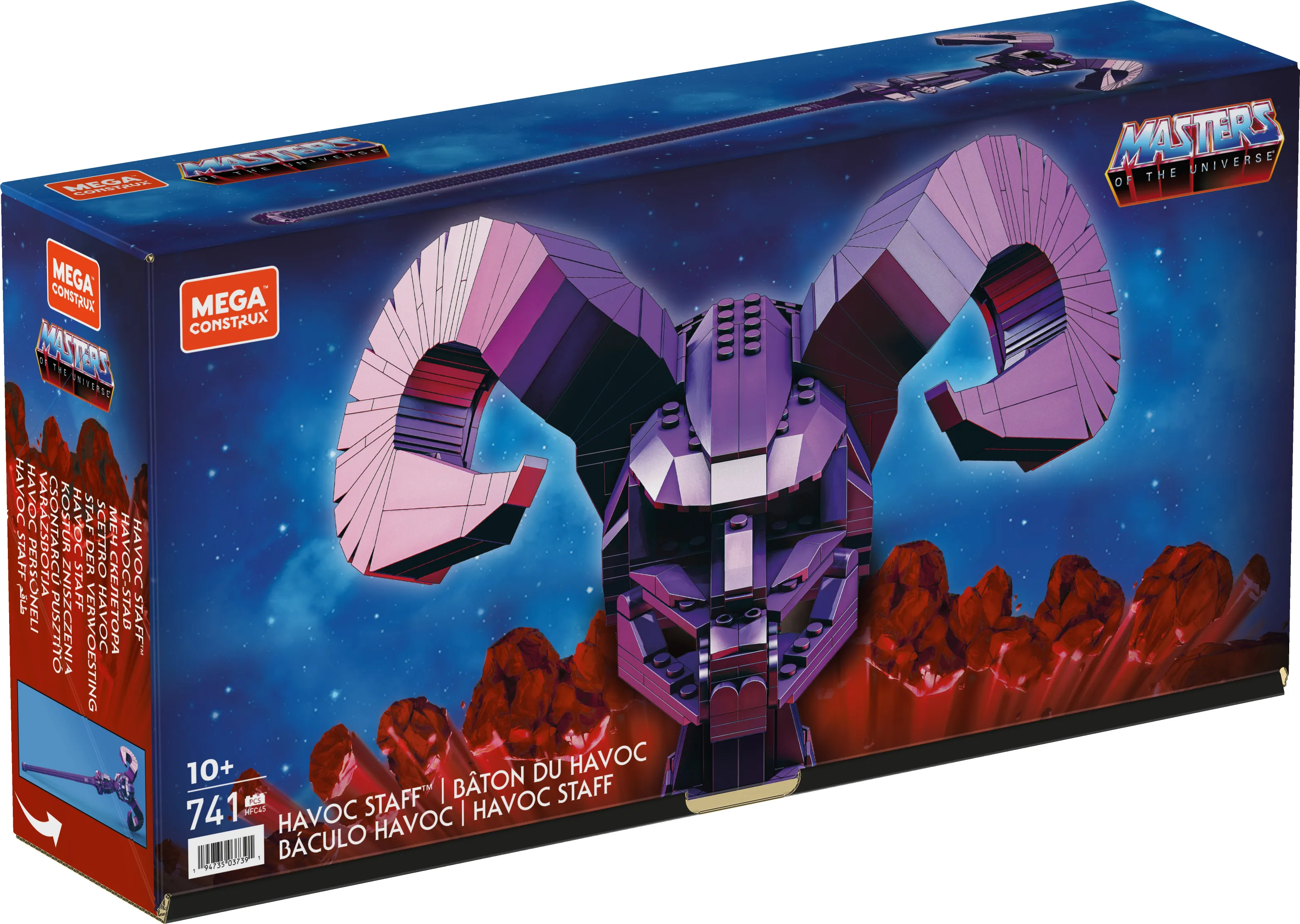 Mega Construx Masters of the Universe Origins Skeletor Havoc Staff Construction Toy