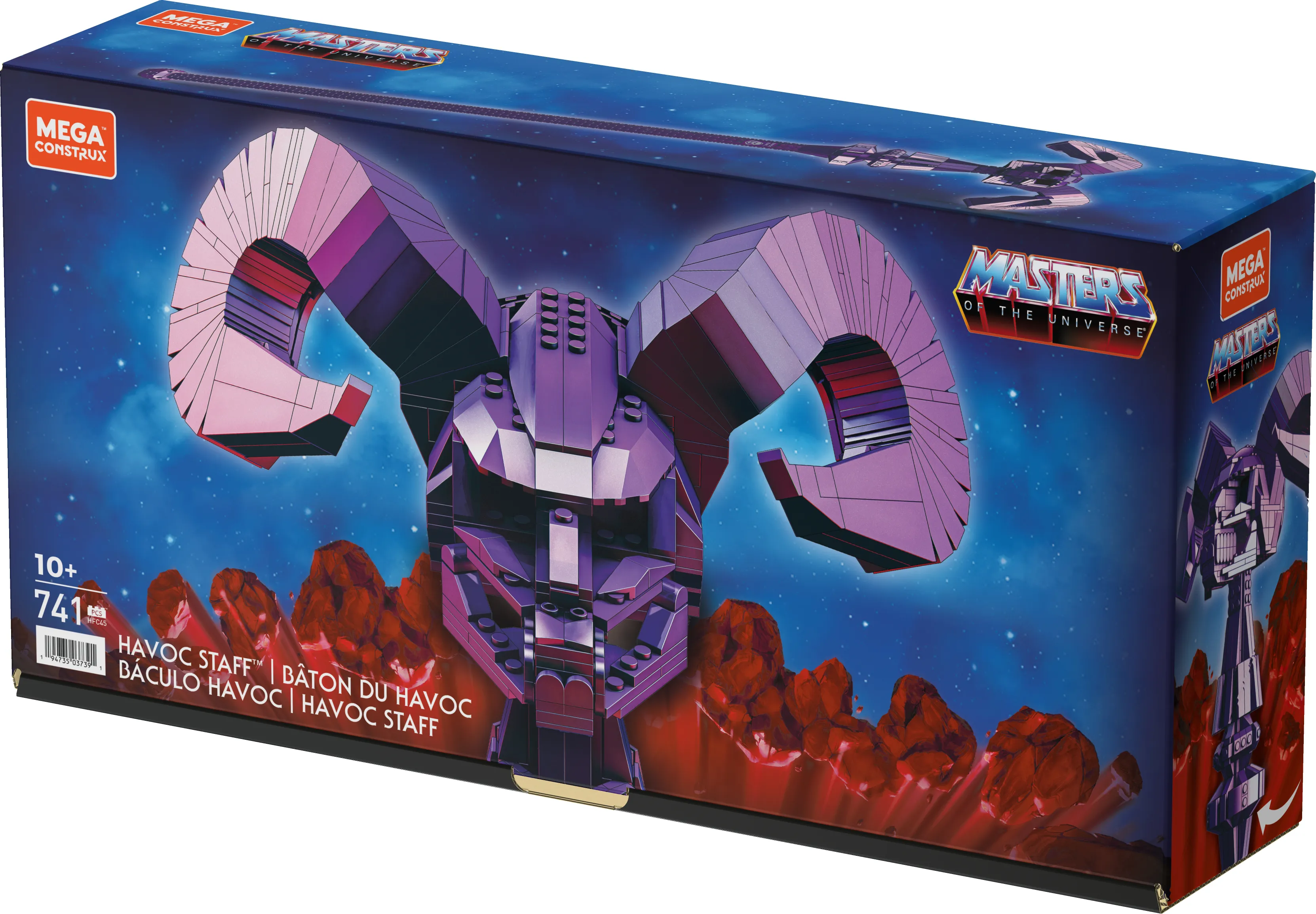 Mega Construx Masters of the Universe Origins Skeletor Havoc Staff Construction Toy