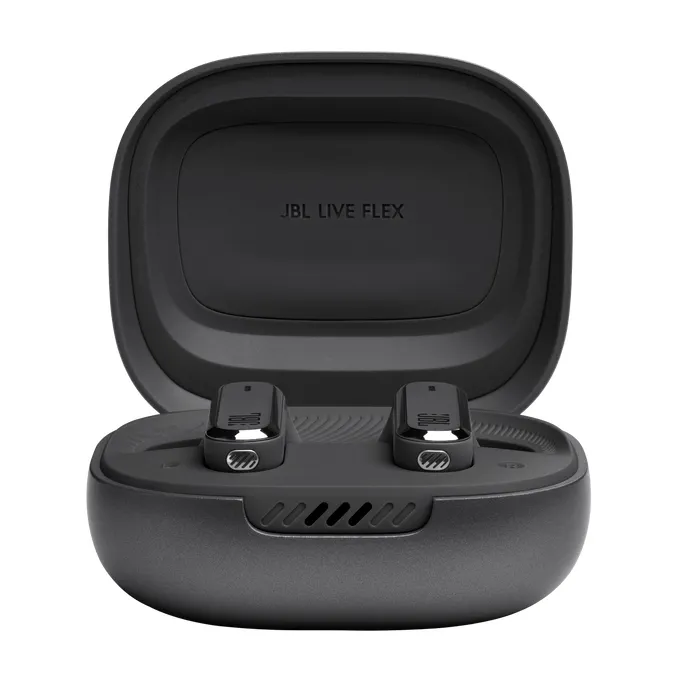 JBL Live Flex Wireless Earbuds, Black