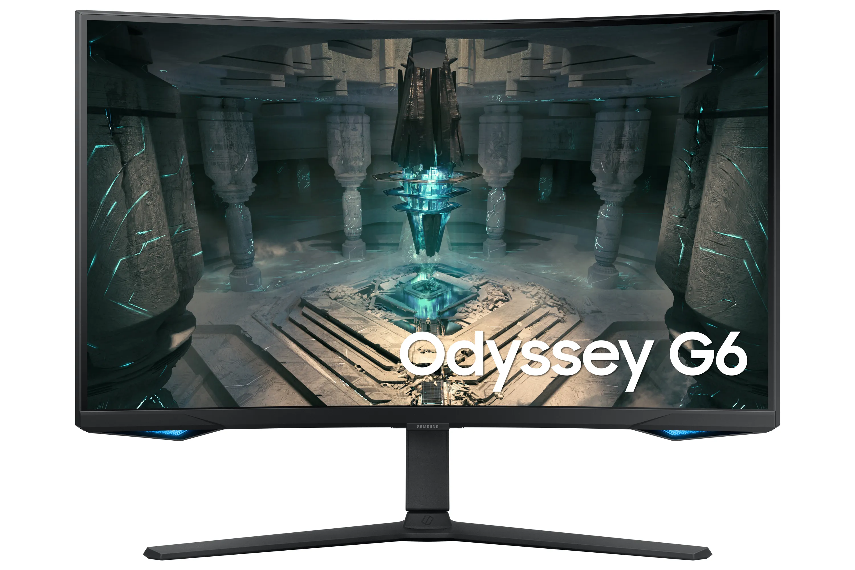 Samsung 32" Odyssey G6 S32BG650 QHD, VA -kaareva pelinäyttö