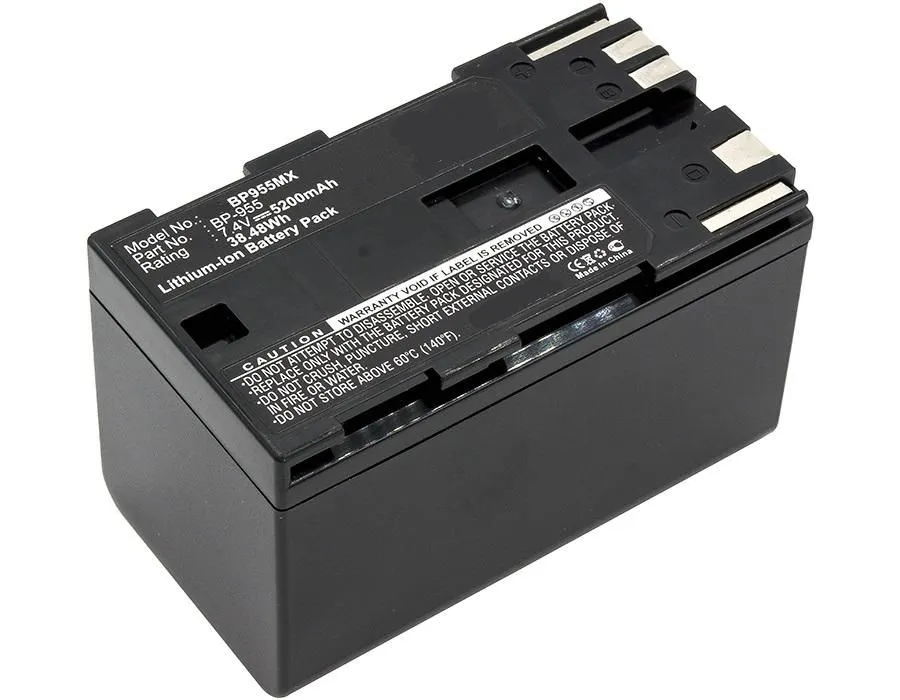 38.5Wh Canon Camera Battery