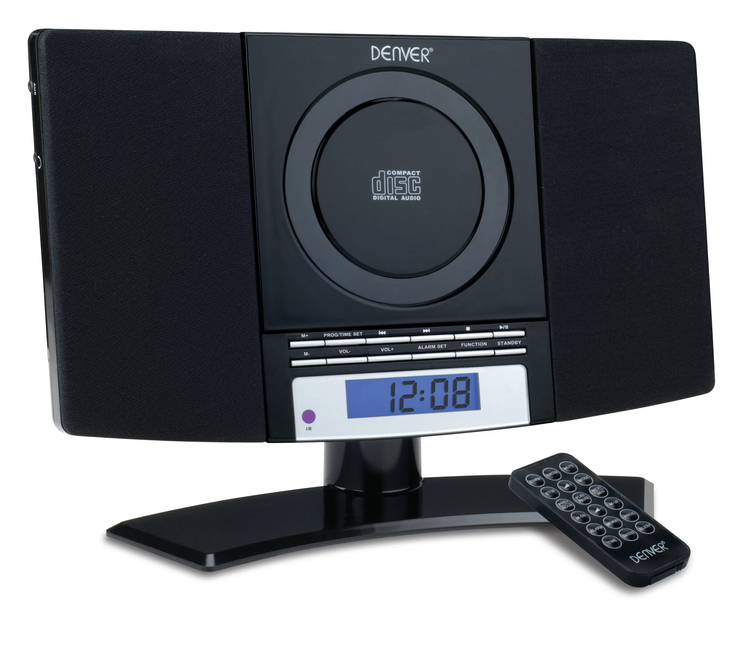 Musik-anläggning Radio FM CD Upphängningsbar MC-5220B Svart