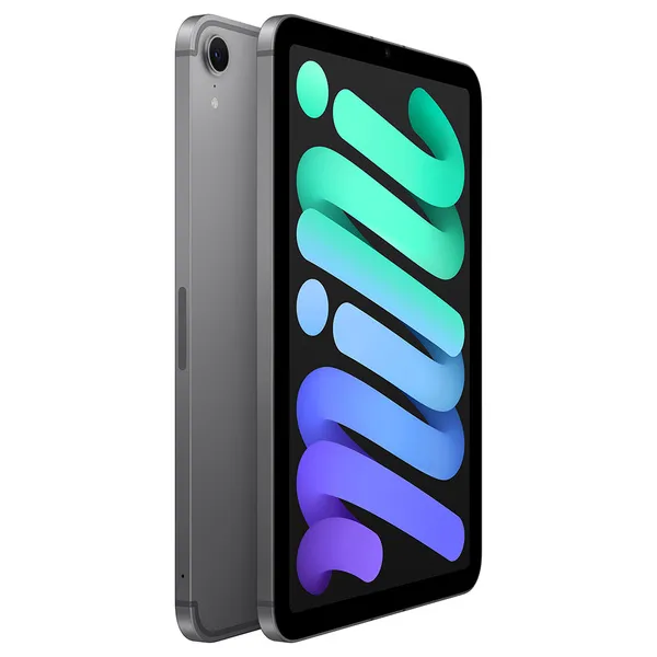 Apple iPad mini (2024) Wi-Fi + Cellular 128 Gt -tabletti, Tähtiharmaa
