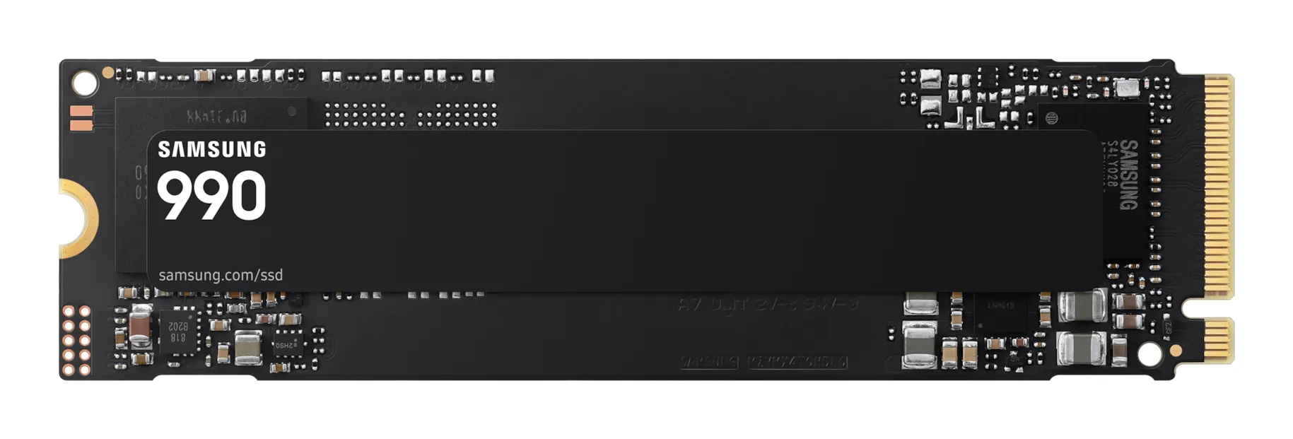 Samsung 990 EVO 2 Tt PCIe 4.0 x4 -ulkoinen SSD, laitteistosalaus, musta