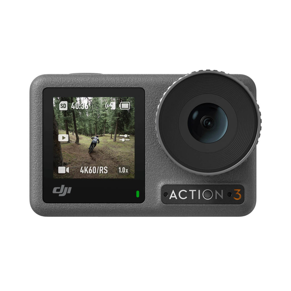 Bundle + DJI Osmo Action 3 Adventure Combo + DJI Mic -langaton mikrofonij&auml;rjestelm&auml;