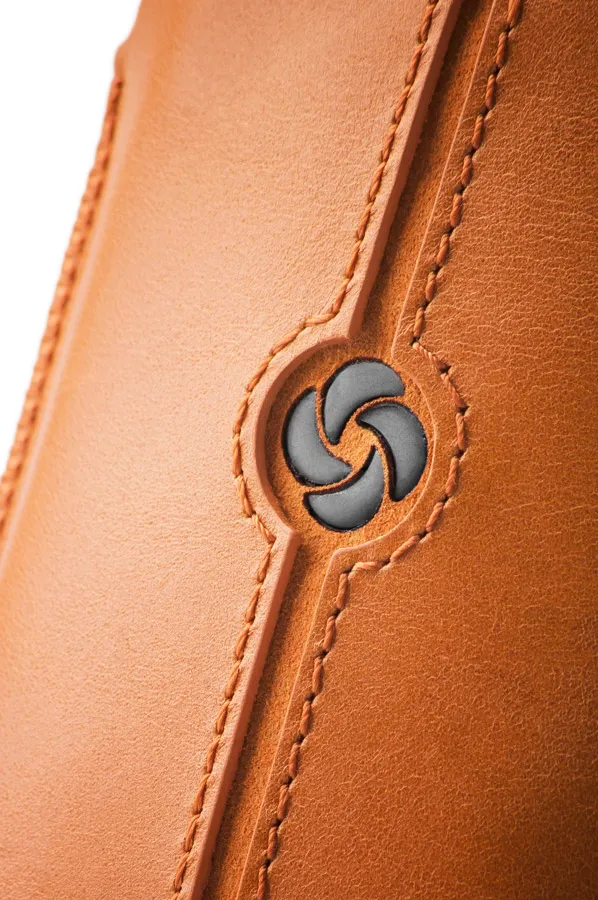 SAMSONITE Mobile Phone Sleeve Dezir, Le ather, M, Orange