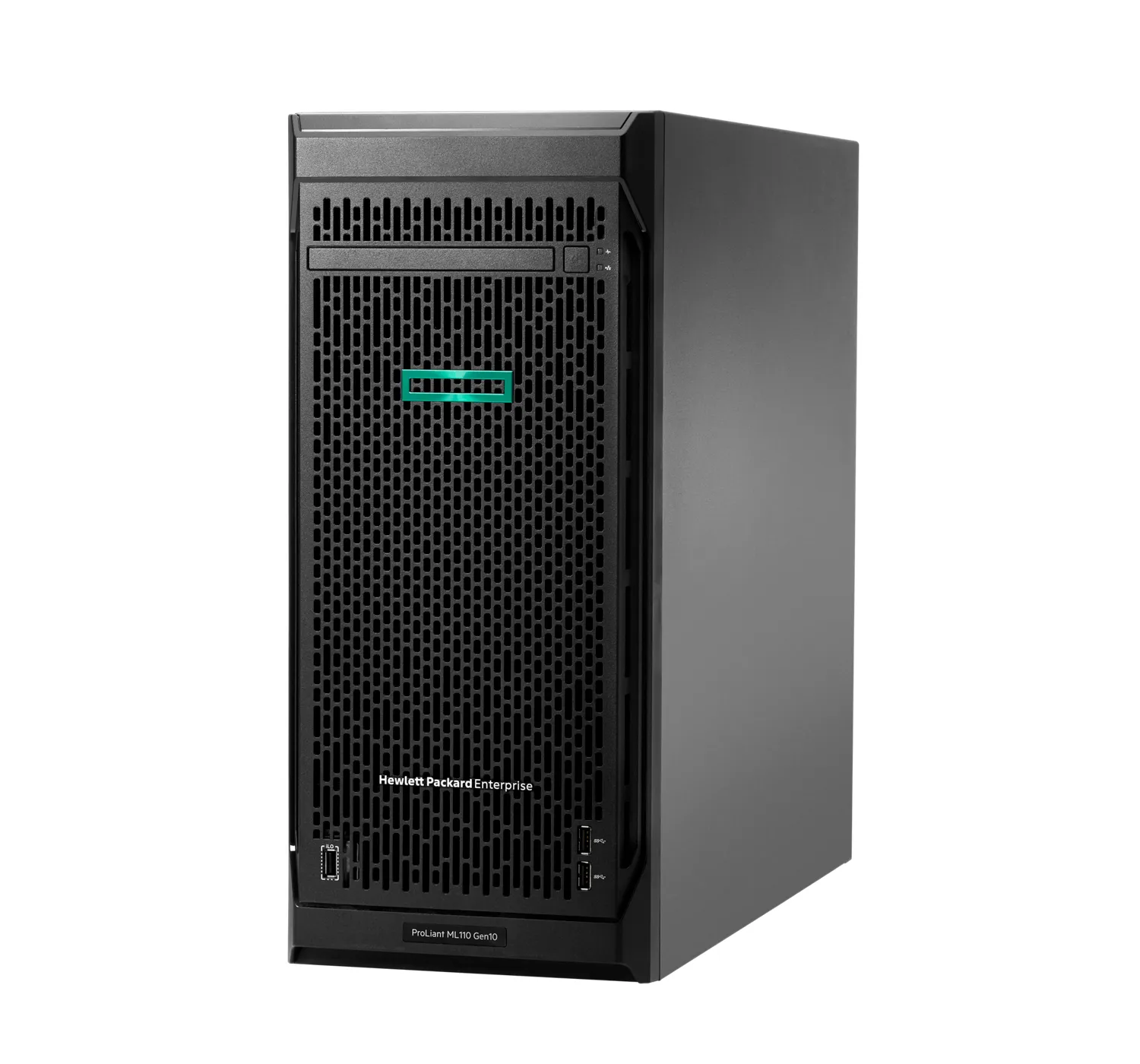 HPE ProLiant ML110 Gen10 - Palvelin - torni - 4.5U - 1-tie - 1 x Xeon Bronze 3206R / 1.9 GHz - RAM 16 Gt - SATA - pikavaihto 3.5" - ei kiintolevyä - GigE - moni