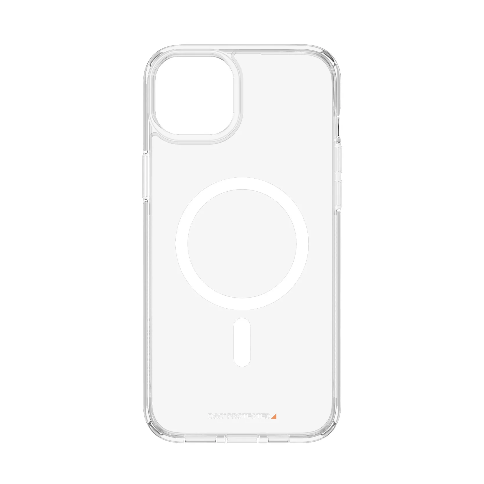 PanzerGlass iPhone 15 Plus HardCase MagSafe D3O -suojakuori, Läpinäkyvä
