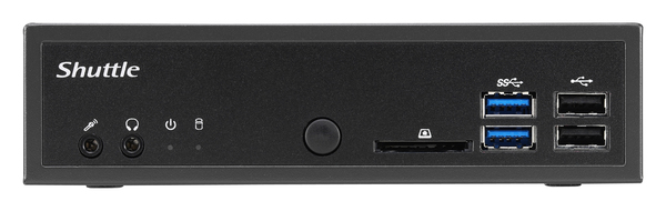 Shuttle XPC DH110 Slim Barebone, Intel H110, S1151, musta