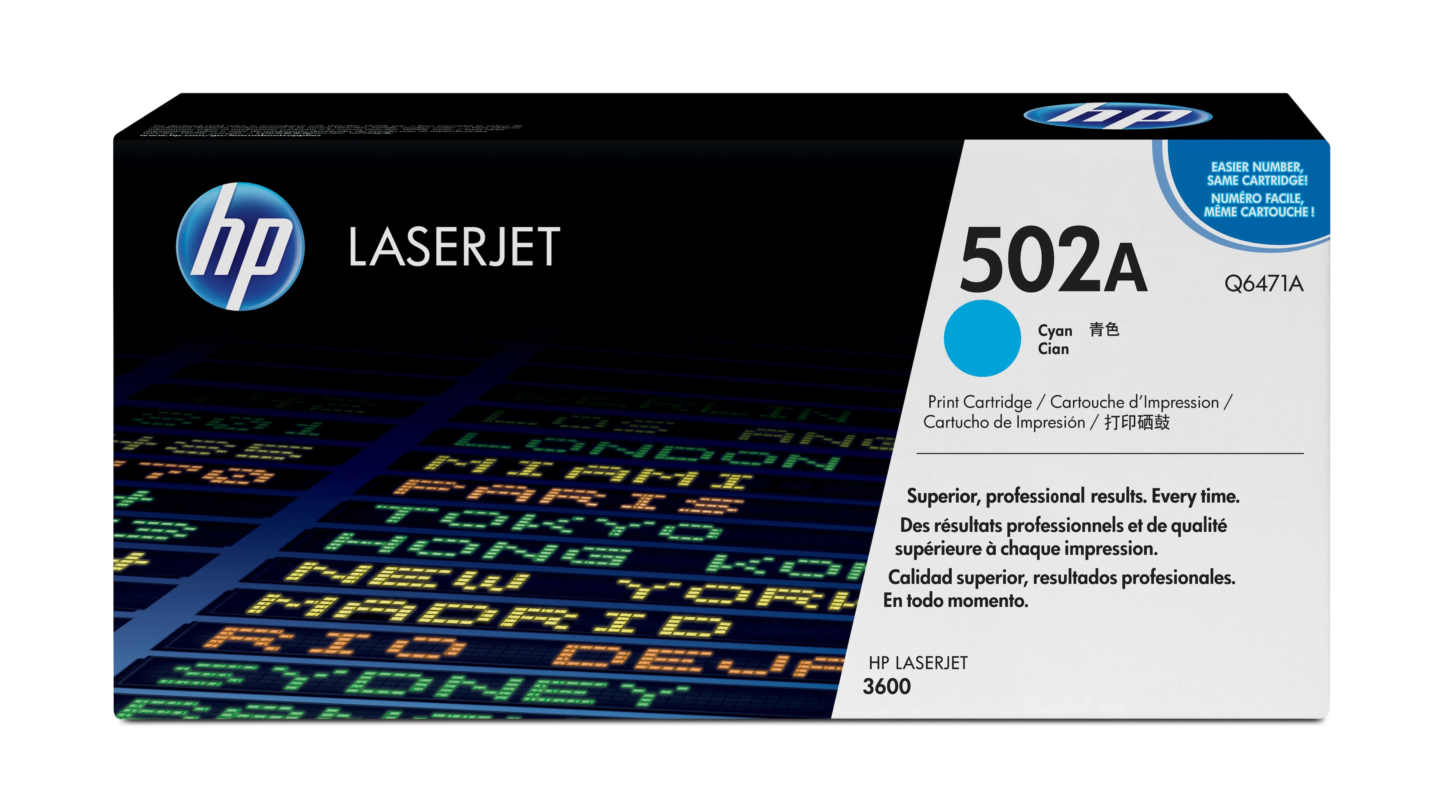 HP Q6471A (502A) -laserv&auml;rikasetti, cyan